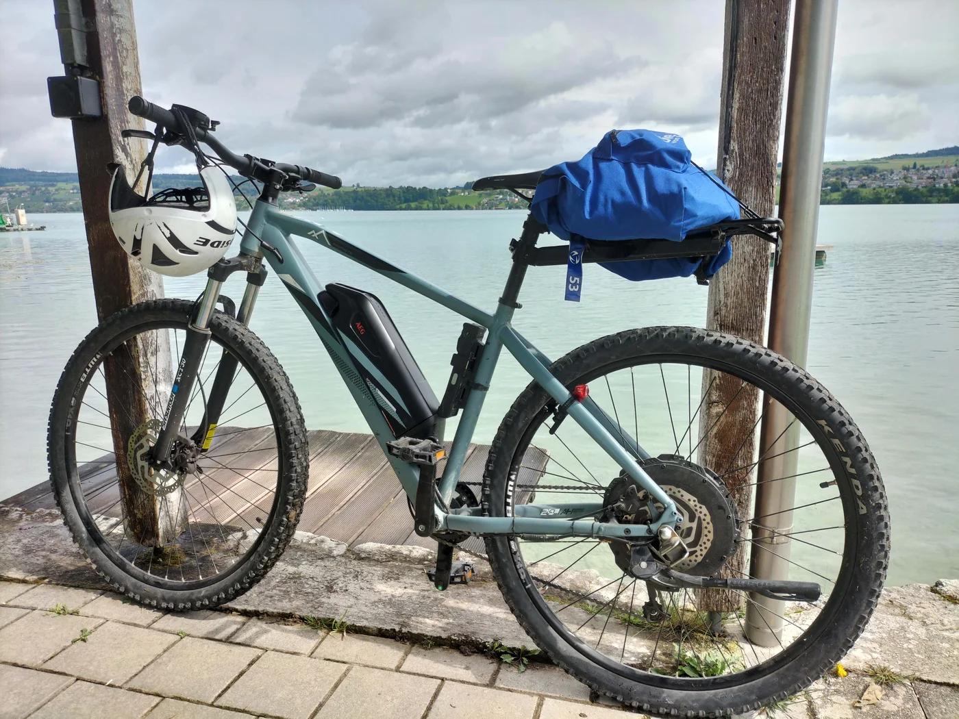 Wega sulla bici